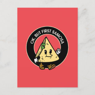 Cartão Postal Primeiro Samosa