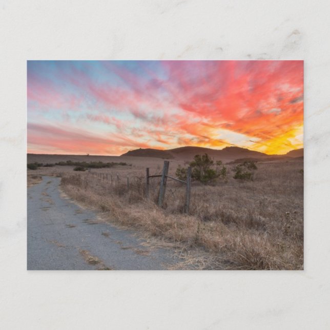 Cartão Postal Primeiro Sunset do Dia (Frente)