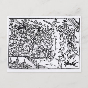 Cartão Postal Prince Rupert esconde-se em um bean