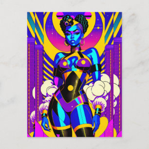 Cartão Postal Princesa à Solta - Arte de Ken Gage