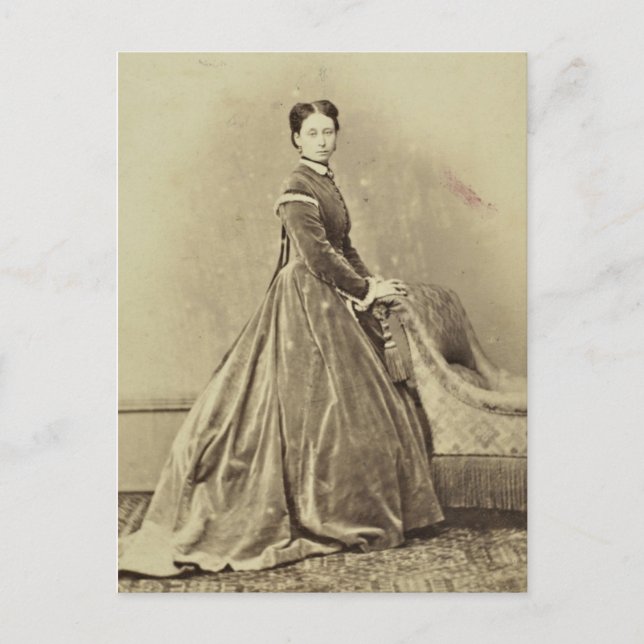 Cartão Postal Princesa Alice da Inglaterra, Grande Duquesa de He (Frente)