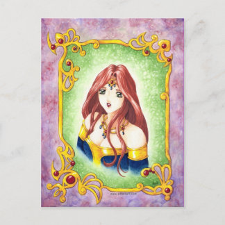 Cartão Postal Princesa Anime