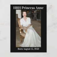 Princesa Anne nascer 15 de agosto de 1950