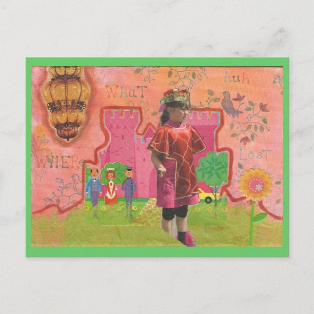 Cartão Postal Princesa Desiludida (Frente)