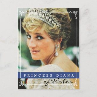 Cartão Postal Princesa Diana de Wales