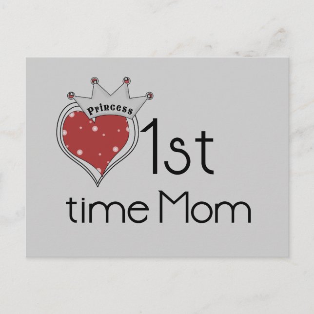 Cartão Postal Princesa do Coração 1rua, Camisetas e presentes (Frente)