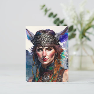Cartão Postal Princesa guerreira celta