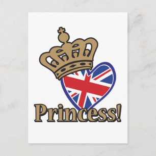 Cartão Postal Princesa Real