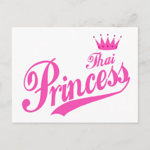 Cartão Postal Princesa Tailandesa
