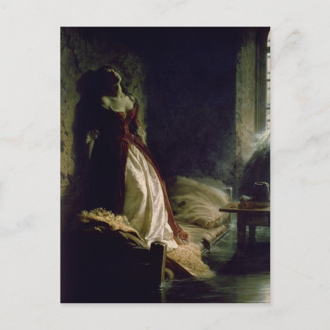 Cartão Postal Princesa Tarakanova, 1864 (Frente)