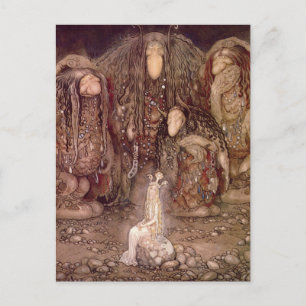 Cartão Postal Princess with Trolls