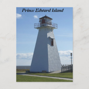 Cartão Postal Príncipe Edward Island-Lighthouse