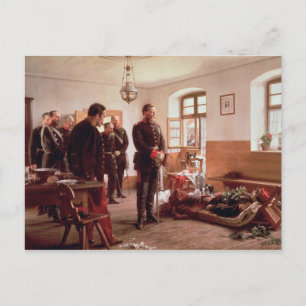 Cartão Postal Príncipe Herdeiro Frederick pelo cadáver