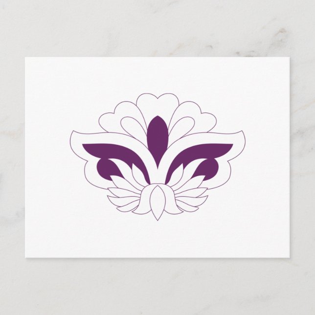 Cartão Postal Princípios Básicos de Casamento Elegante | Verão e (Frente)