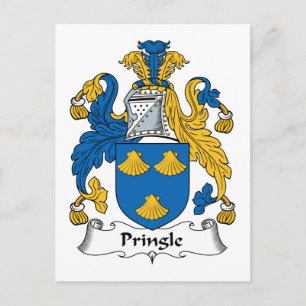 Cartão Postal Pringle Family Crest