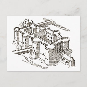 Cartão Postal Prisão de BastilhaParis