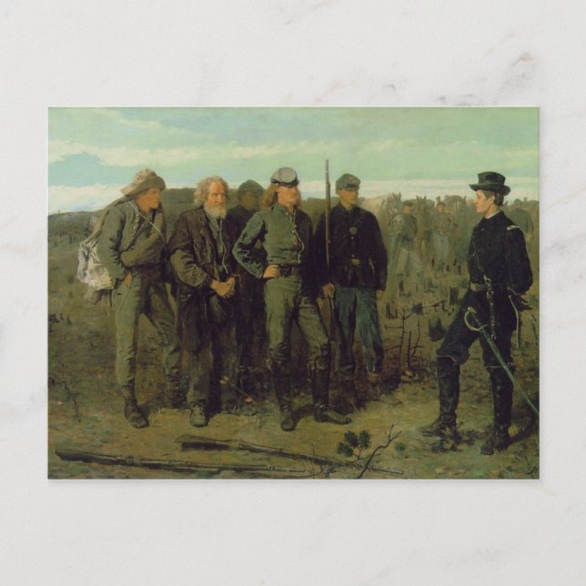 Cartão Postal Prisioneiros Da Frente (Frente)