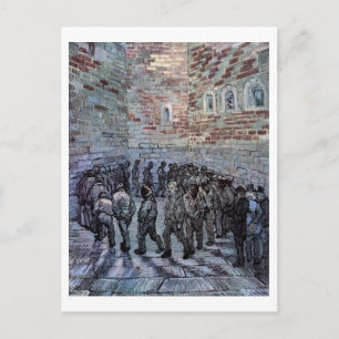 Cartão Postal Prisioneiros Exercendo (após Doré)Van Gogh Belas A