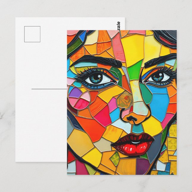 Cartão Postal "Prismara" - Fragmentos da Chama (Frente/Verso)