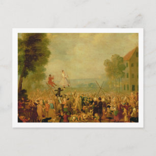 Cartão Postal Problemas de Atores Executados em um Tropo de Pont