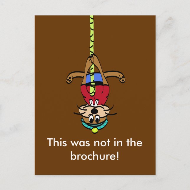 Cartão Postal Problemas de Groundhog (Frente)