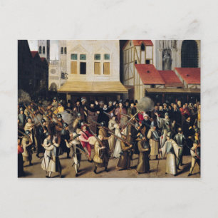 Cartão Postal Procissão da Santa Liga em 1590