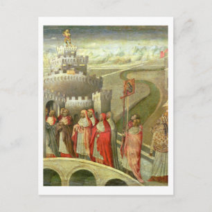 Cartão Postal Procissão de Ruas. Gregório para a Rua Castel. A