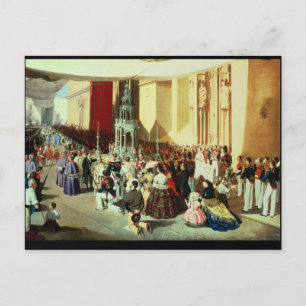 Cartão Postal Procissão do Corpus Christi em Sevilha