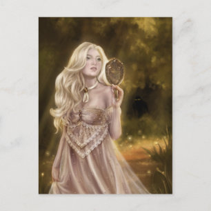 Cartão Postal Procurando Fadas