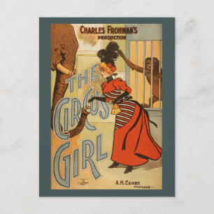 Cartão Postal Produção de Charles Frohman, A Rapariga do Circo 2