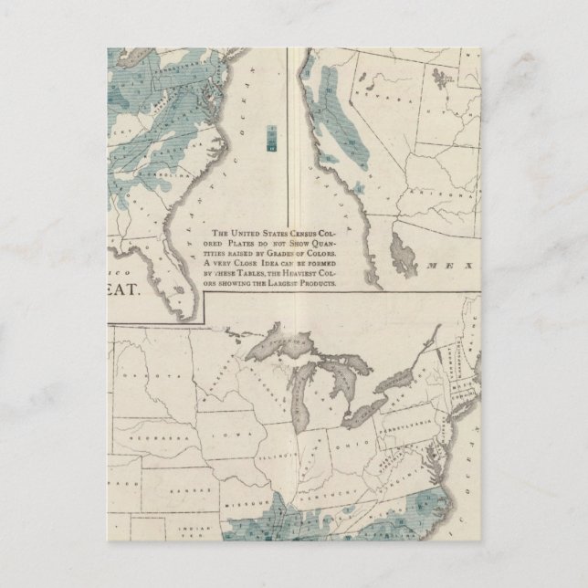 Cartão Postal Produções agrícolas (Frente)