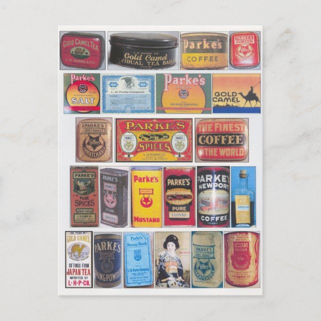 Cartão Postal Produtos da Parke (Frente)