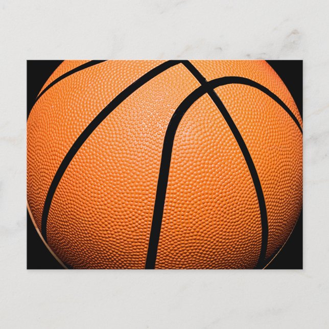 Cartão Postal Produtos de basquetebol (Frente)