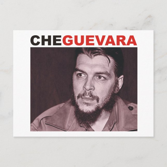 Cartão Postal Produtos e Designs Che Guevara! (Frente)