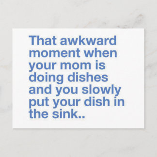 Cartão Postal Produtos Engraçados