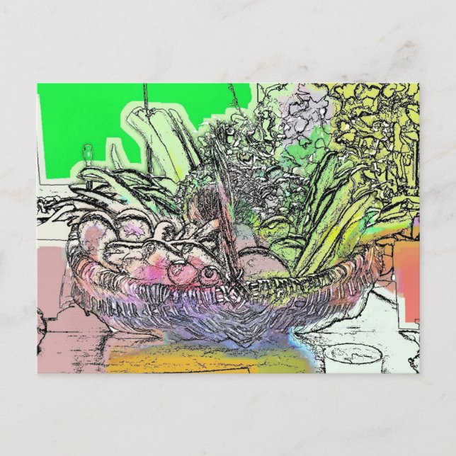 CARTÃO POSTAL PRODUTOS HORTÍCOLAS (Frente)