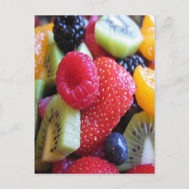 Cartão Postal PRODUTOS HORTÍCOLAS frutas (Frente)