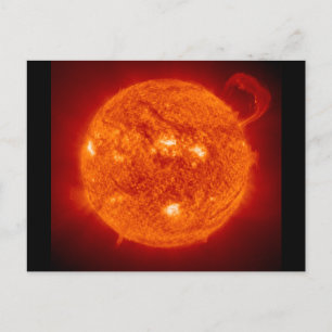 Cartão Postal Proeminência Solar - O Sol