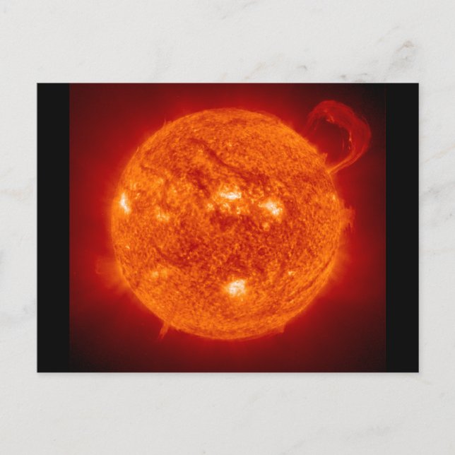 Cartão Postal Proeminência Solar - O Sol (Frente)