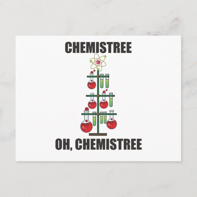 Cartão Postal Professor de Ciência da Química de Natal (Frente)
