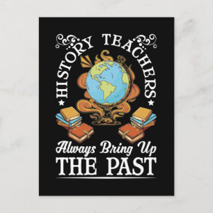 Cartão Postal Professor de História Historiador Engraçado