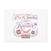 Professor de Pré-K e Tricoteira | Professor