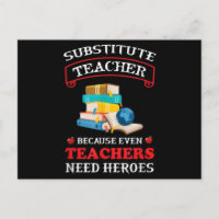 Professor Substituto porque até Professores precis