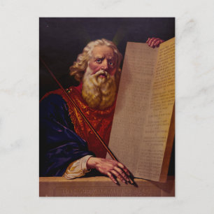 Cartão Postal Profeta Moisés no Monte Sinai – Épico de Alta Fide