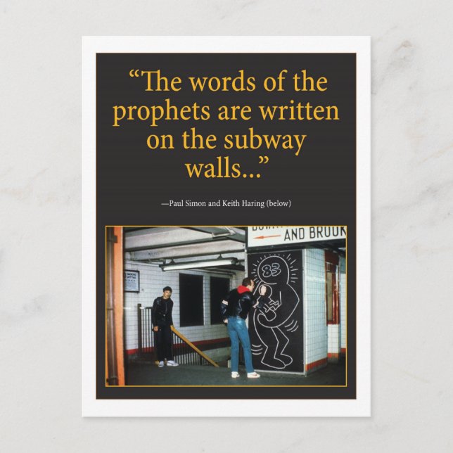 Cartão Postal Profetas (Frente)