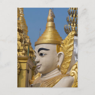 Cartão Postal Profile Of Buddha Statue