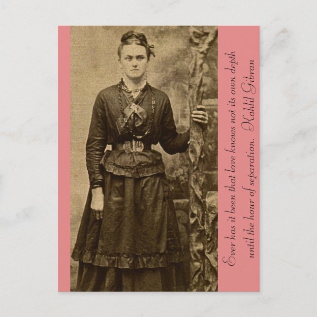 Cartão Postal Profundidade do Amor na Hora da Separação (Frente)