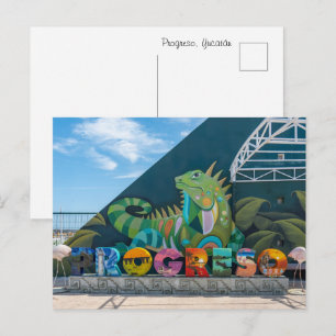 Cartão Postal Progresso, Cartão-postal Yucatã