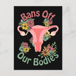 Cartão Postal Proibir Nossos Corpos