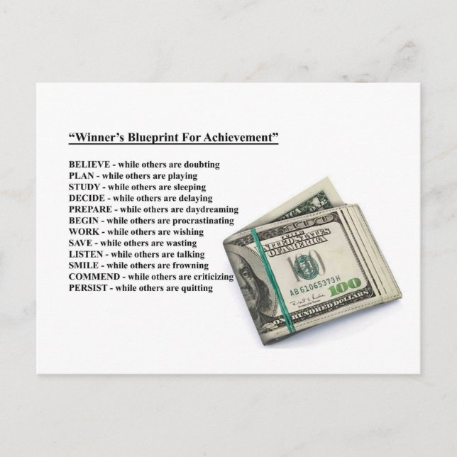 Cartão Postal projeto de vencedores para obtenção (Frente)